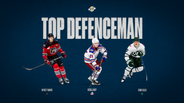 Kald Nominated For League’s Best Defenceman